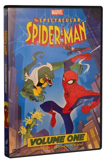 The Spectacular Spider-Man DVD cover
