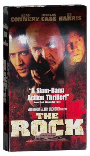 The Rock VHS, Hollywood Pictures Home Video