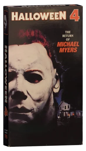 Halloween 4: The Return of Michael Myers VHS, Anchor Bay Entertainment