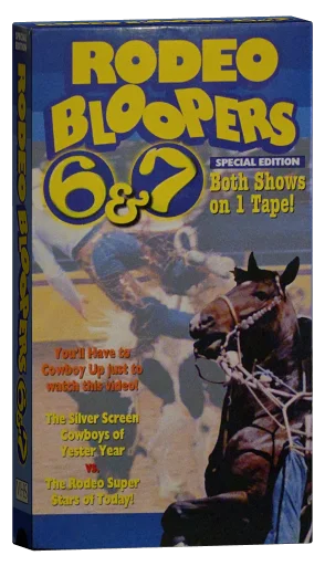 Rodeo Bloopers 6 & 7 VHS cover