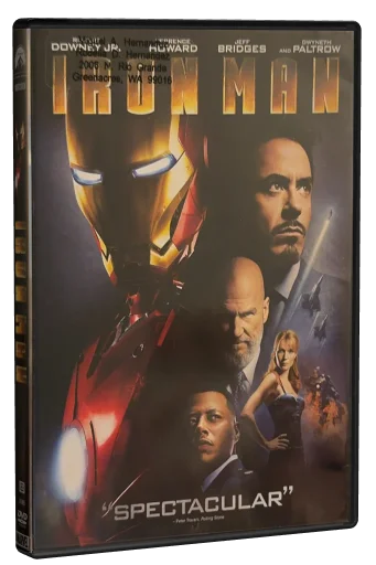 Iron Man DVD, Paramount