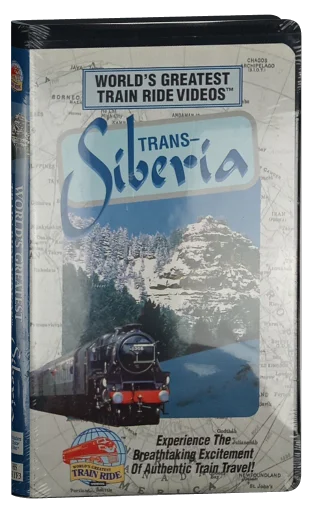 World's Greatest Train Ride Videos: Trans-Siberia VHS cover