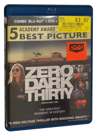 Zero Dark Thirty Blu-ray, Columbia Pictures