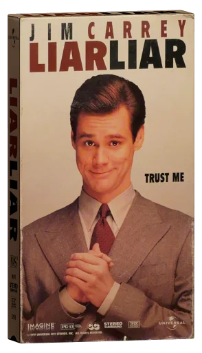 Liar Liar VHS, Universal Studios Home Video