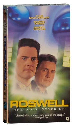 Roswell: The U.F.O. Cover-Up VHS cover