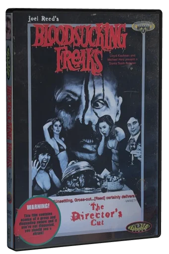Blood Sucking Freaks DVD, Troma Team Video