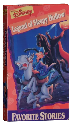 The Legend of Sleepy Hollow VHS, Walt Disney Home Video