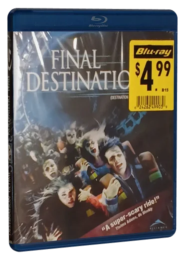 Final Destination Blu-ray, Alliance Releasing Home Video