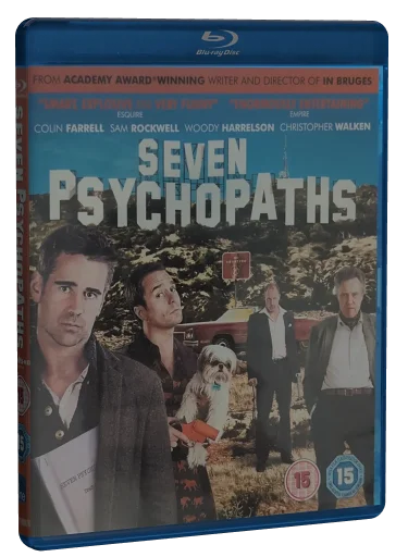 Seven Psychopaths Blu-ray cover