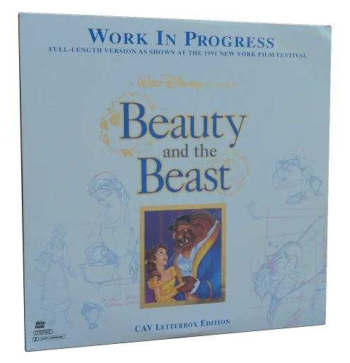 Beauty and the Beast Laserdisc, Walt Disney Home Video