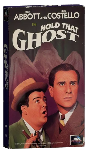 Hold That Ghost VHS, MCA Universal