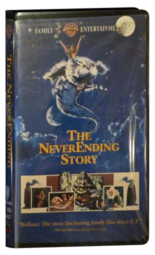 The NeverEnding Story VHS, Warner Home Video