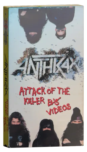 Anthrax: Attack of the Killer Videos VHS cover