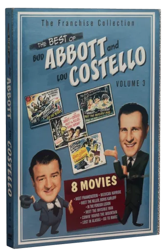 Bud Abbott and Lou Costello Meet Frankenstein DVD, Universal Studios