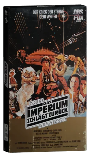 The Empire Strikes Back VHS, CBS/FOX Video