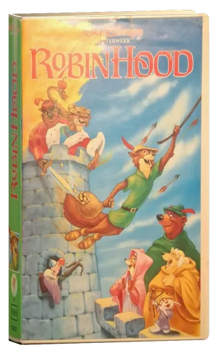 Robin Hood VHS, Buena Vista Home Video