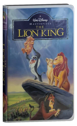 The Lion King VHS, Buena Vista Home Video