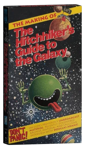 The Hitchhiker's Guide to the Galaxy VHS, CBS/FOX Video