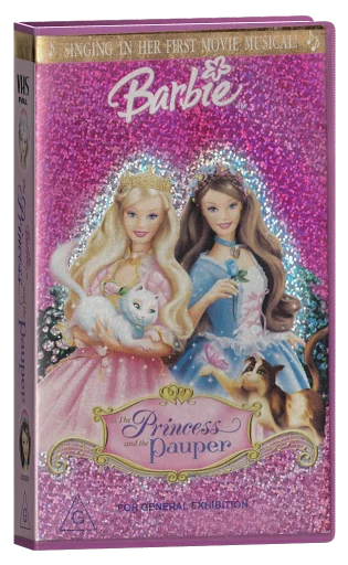 Barbie as The Princess & the Pauper VHS, Universal Pictures (Australasia) Pty Ltd