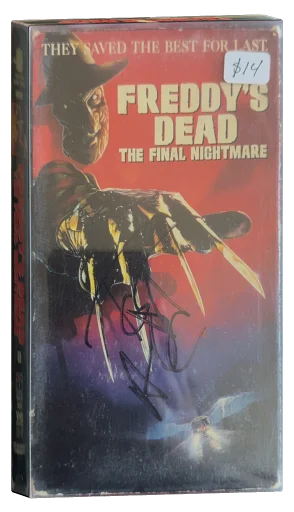 Freddy's Dead: The Final Nightmare VHS, New Line Home Video