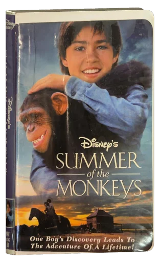 Summer of the Monkeys VHS, Walt Disney Home Video
