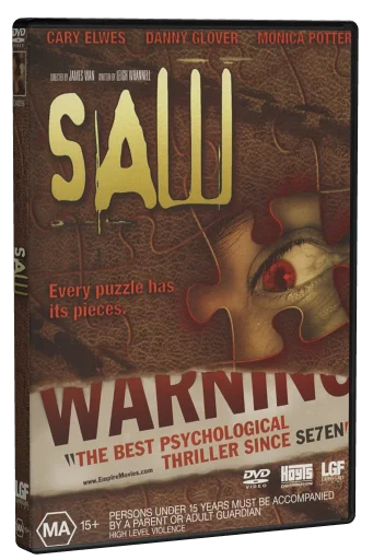 Saw DVD, Sony Pictures Home Entertainment Australia