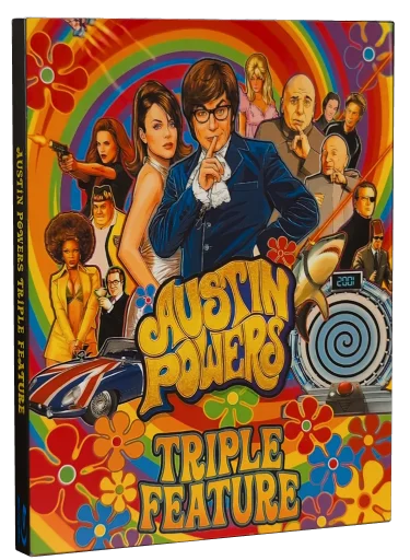 Austin Powers Triple Feature Blu-ray, New Line Cinema