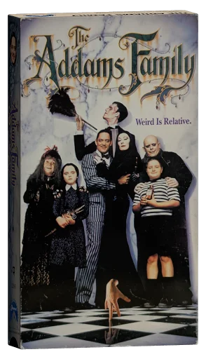The Addams Family VHS, Paramount Home Video