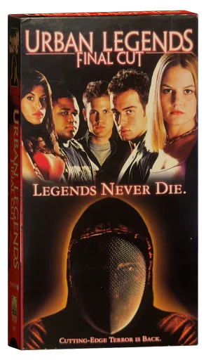 Urban Legends: Final Cut VHS, TriStar
