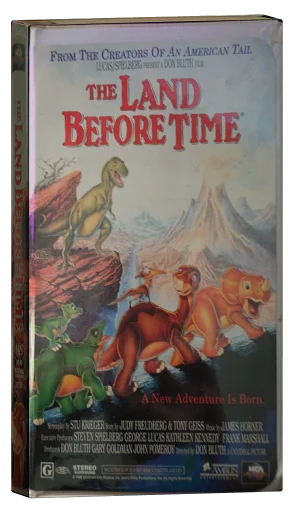 The Land Before Time VHS, MCA Universal Home Video