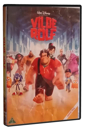 Wreck-It Ralph DVD cover