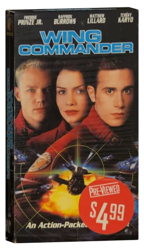 Wing Commander VHS, 20th Century Fox Home Entertainment