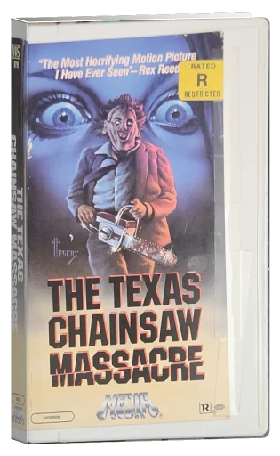 The Texas Chain Saw Massacre VHS, Media Home Entertainment