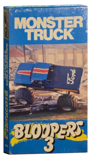 Monster Truck Bloopers 3 VHS cover
