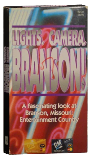 Lights, Camera, Branson! VHS cover