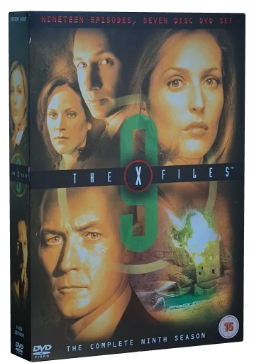 The X-Files Season 9 DVD cover