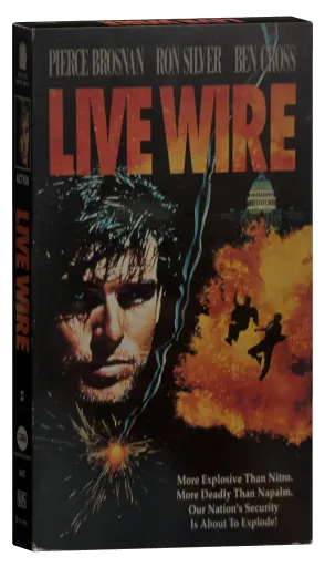 Live Wire VHS, New Line Home Video