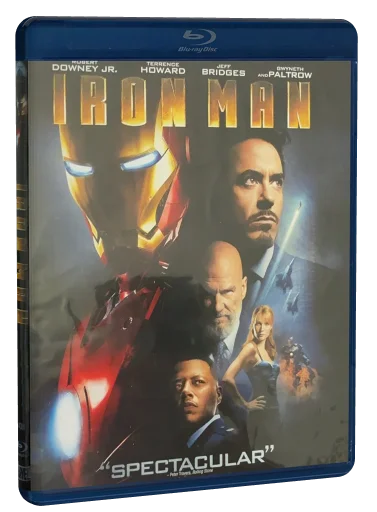 Iron Man Blu-ray, Paramount Pictures