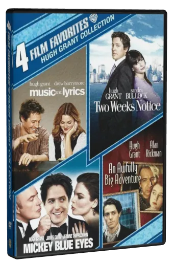 4 Film Collection - Hugh Grant DVD cover