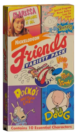 Nickelodeon Friends Variety Pack VHS, Sony Wonder
