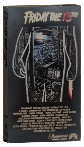 Friday the 13th VHS, Paramount Home Video