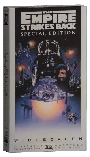 The Empire Strikes Back VHS, 20th Century Fox Home Entertainment