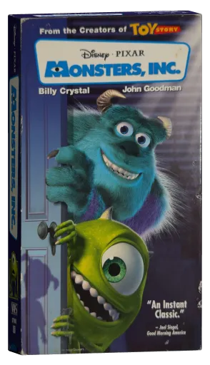 Monsters, Inc. VHS, Disney