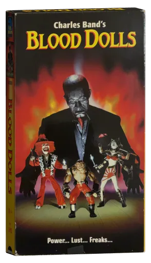 Blood Dolls VHS, Full Moon Releasing
