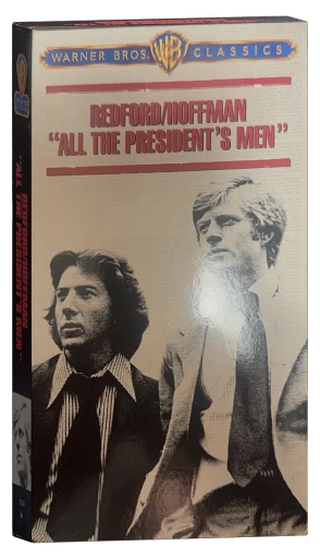 All the President's Men VHS, Warner Bros.