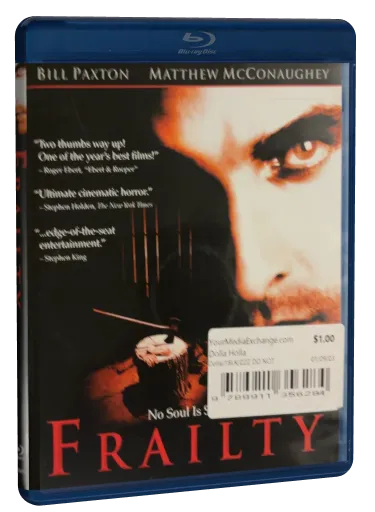 Frailty Blu-ray, Lionsgate