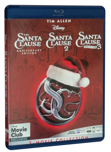 Santa Claus: The Movie Blu-ray cover