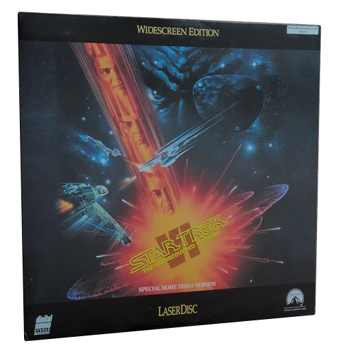 Star Trek VI: The Undiscovered Country Laserdisc cover