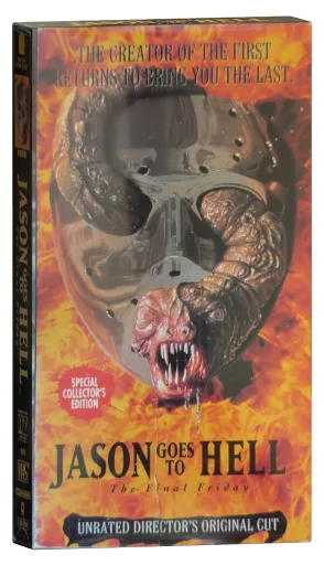 Jason Goes to Hell: The Final Friday VHS, New Line Home Video