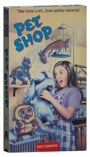 Pet Shop VHS cover